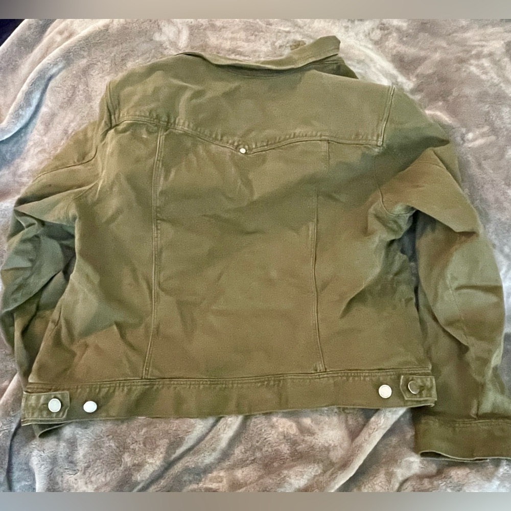 Liverpool Olive Green Utility Jacket - Picture 2 of 4